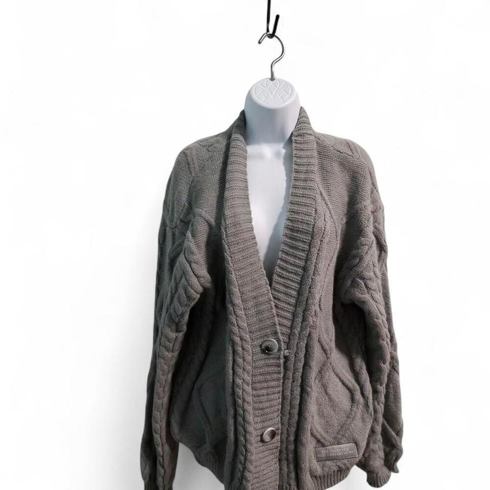Taylor Swift TTPD Tortured Poets Department Grey Cardigan XL/2X